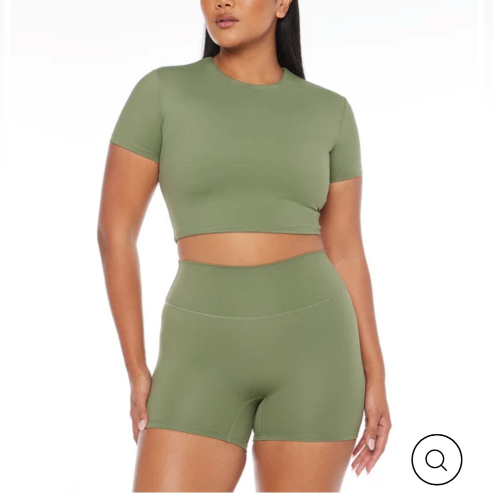 CSB Olive Green Women's Crop Top